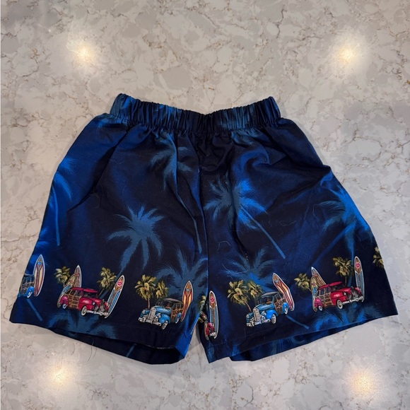 Kids Blue Hawaiian Set - Picture 3 of 8